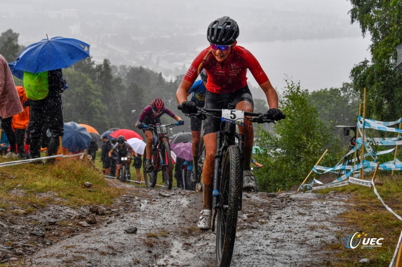 2024 UEC MTB Youth European Championships - Huskvarna - J?nk?ping (Sweden) 09/08/2024 - XCO Girls 14 - photo Tommaso Pelagalli/SprintCyclingAgency?2024